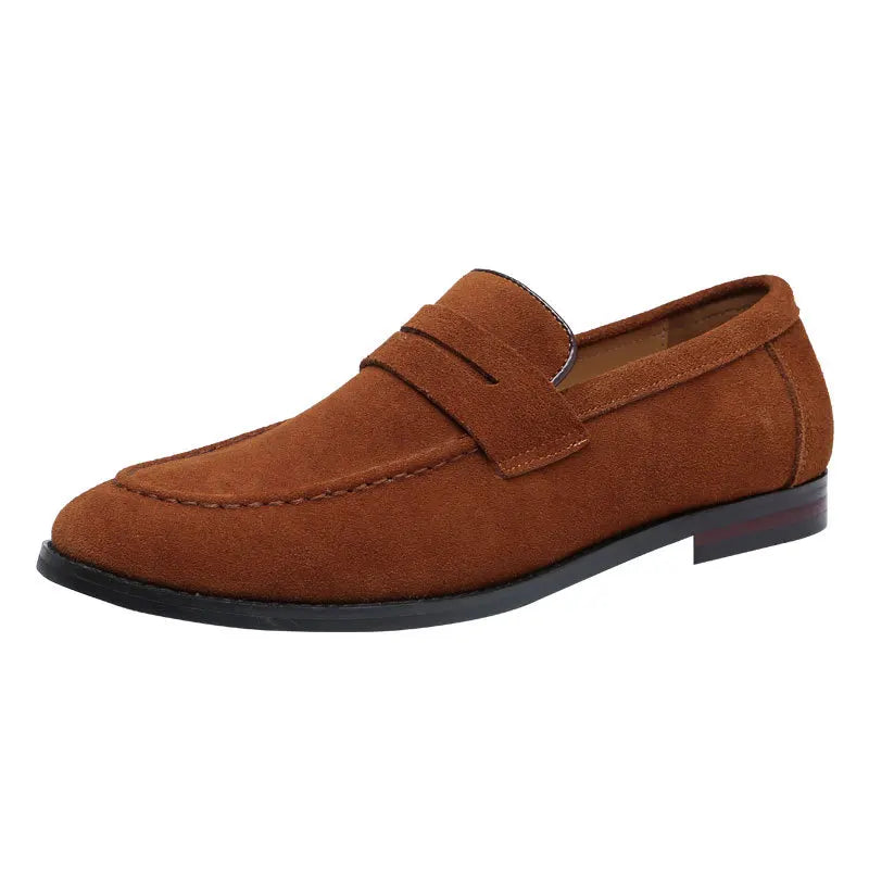 LENVOX™ Suede Leather Loafer Shoes - ARLUVI