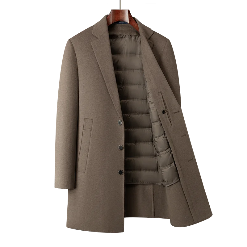 DRAEVYN™ Wool Long Coat - ARLUVI