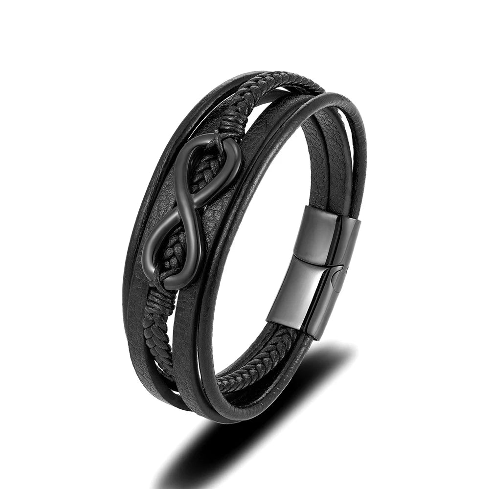 Classic Infinity Bracelet Woven Multilayer - ARLUVI