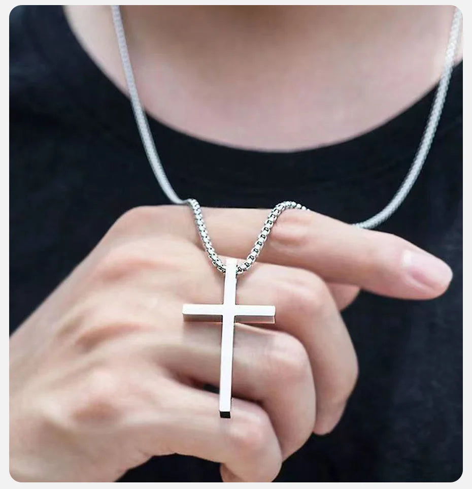 Unisex Cross Necklace - ARLUVI