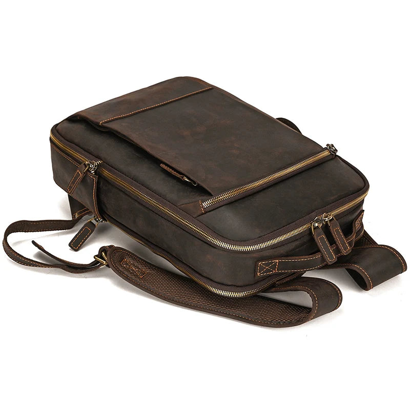 Cadenor™ Vintage Genuine Leather Backpack - ARLUVI