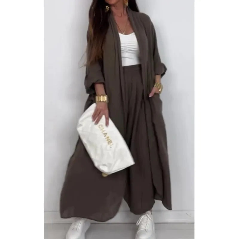 SYNOVEL™ Cardigan Pant Set - ARLUVI