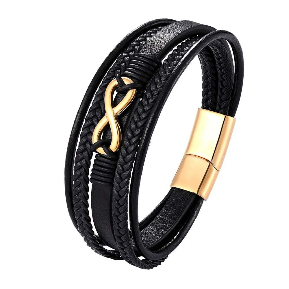 Classic Infinity Bracelet Woven Multilayer - ARLUVI