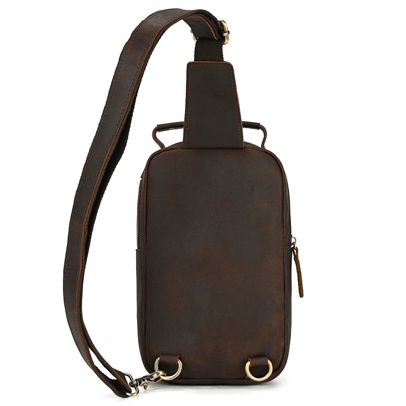 Thalon ™ Leather Crossbody Bag - ARLUVI