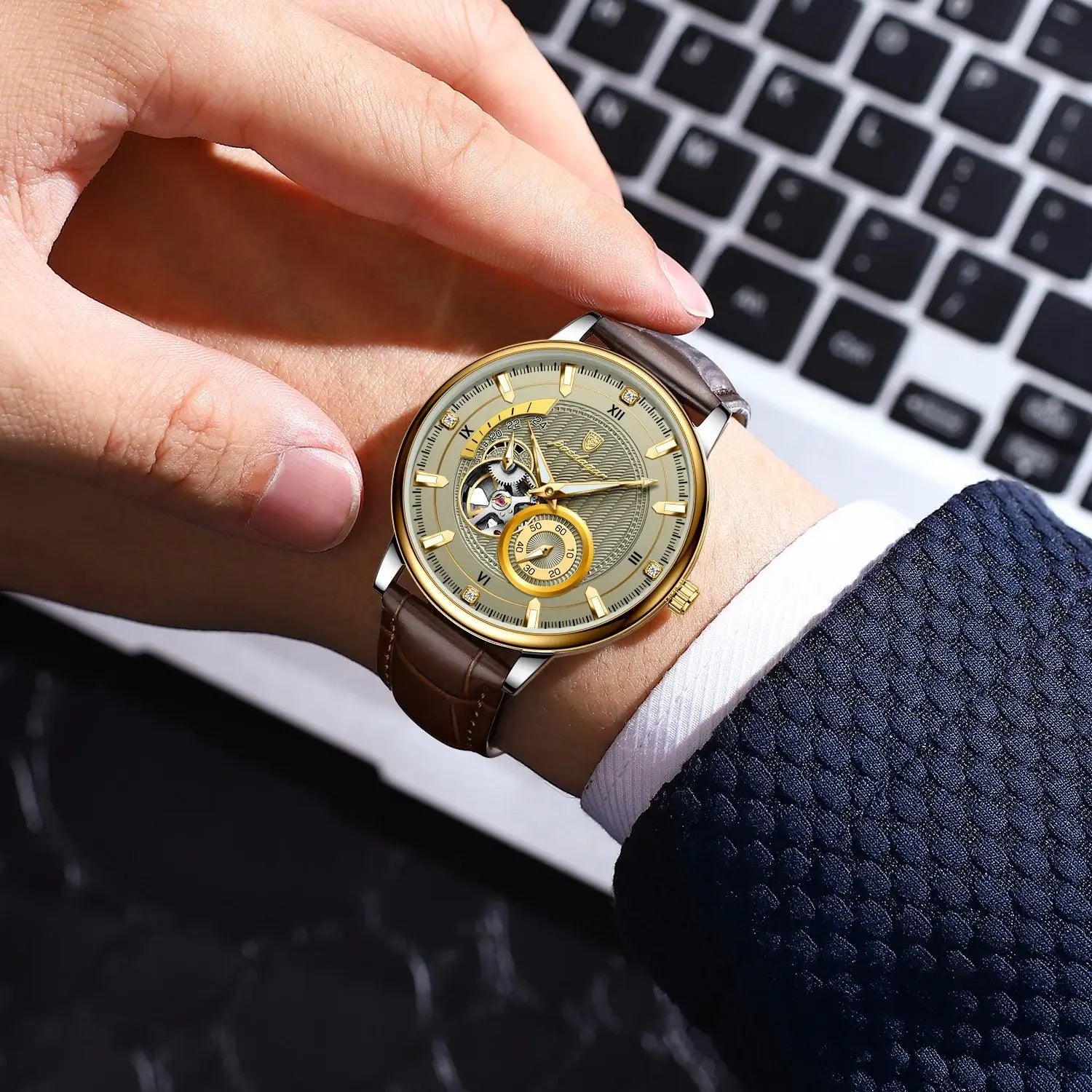 Orionis Automatic Waterproof Watch - ARLUVI