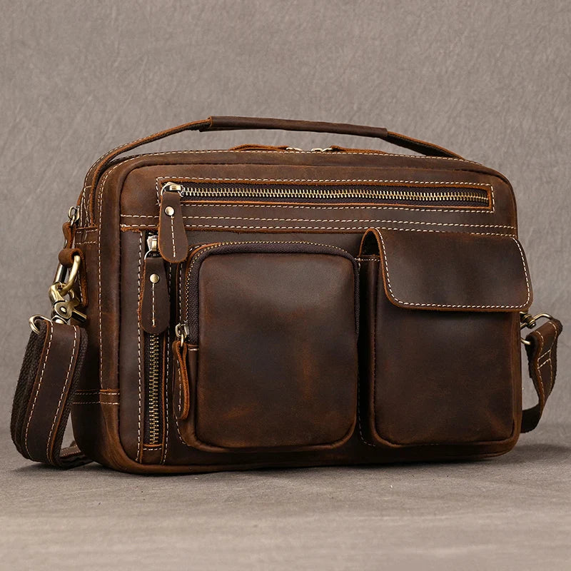 BRELVANN™ Genuine Leather Crossbody Bag - ARLUVI