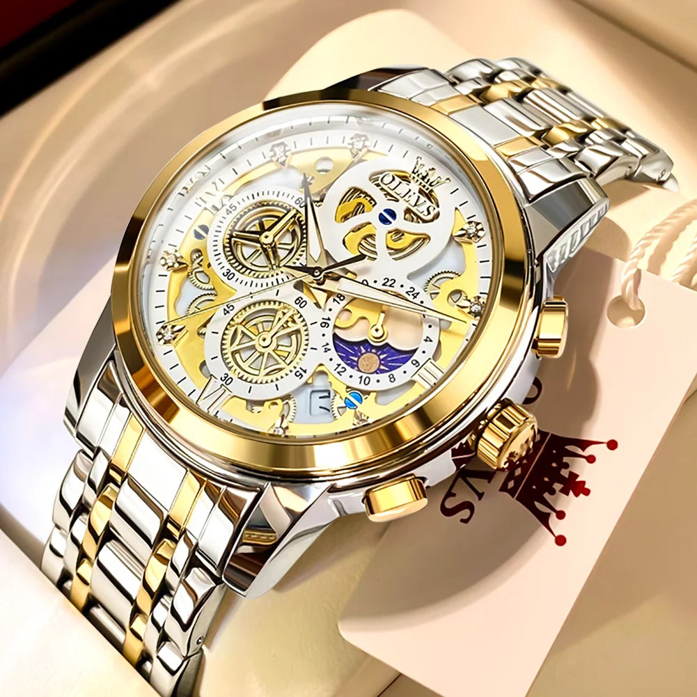 Aeternum Skeleton Quartz Watch - ARLUVI