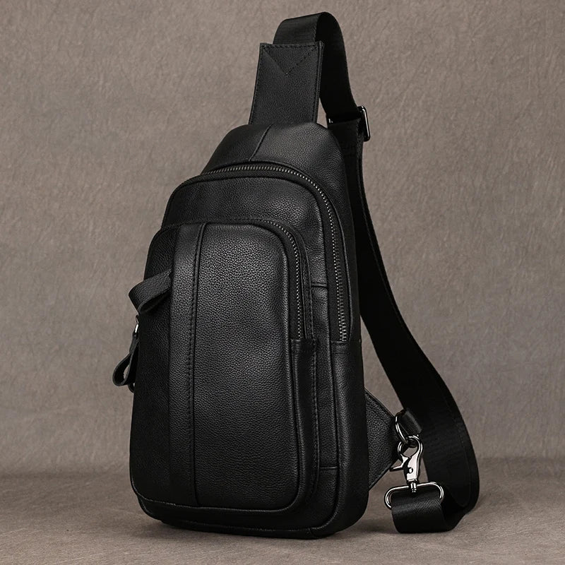 Thalon ™ Leather Crossbody Bag - ARLUVI