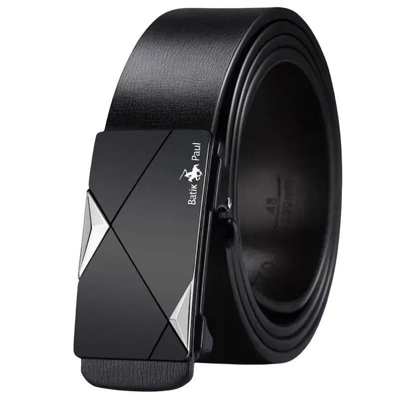 VALCROM™ Automatic Buckle Leather Belt - ARLUVI