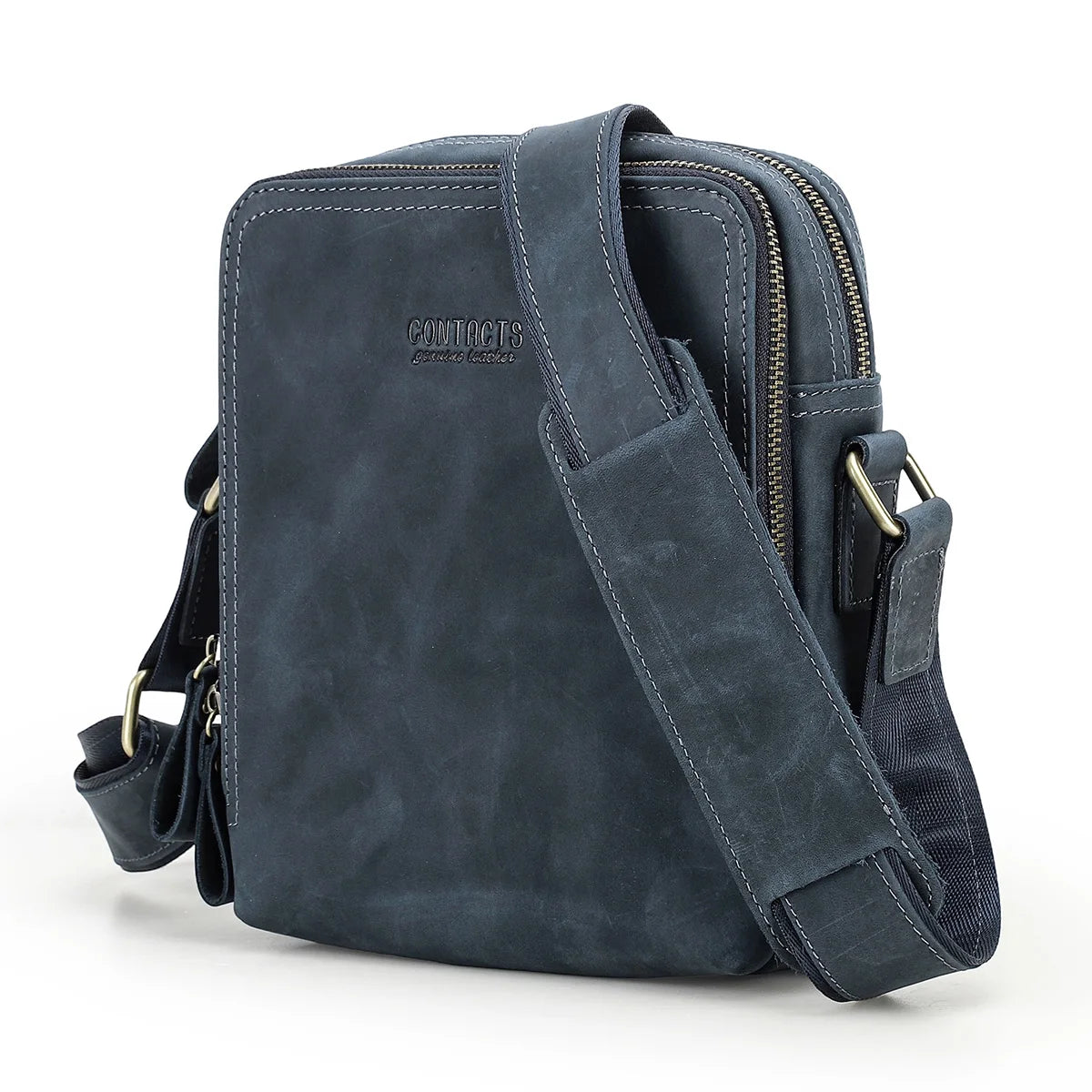 Vindex Leather Crossbody Bag - ARLUVI
