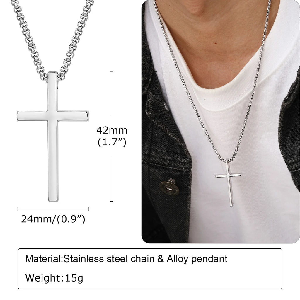 Unisex Cross Necklace - ARLUVI