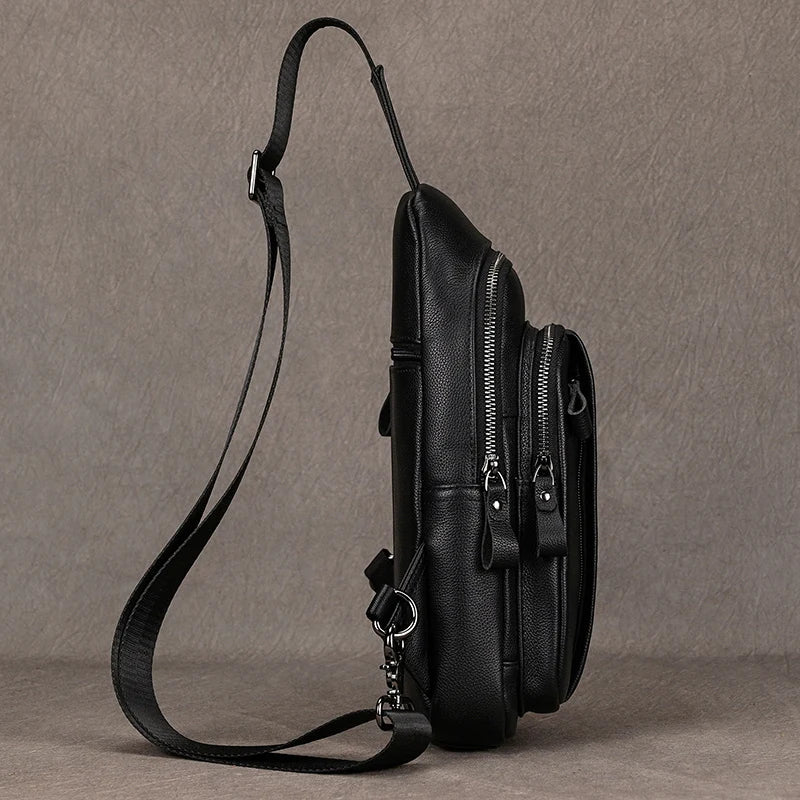 Thalon ™ Leather Crossbody Bag - ARLUVI