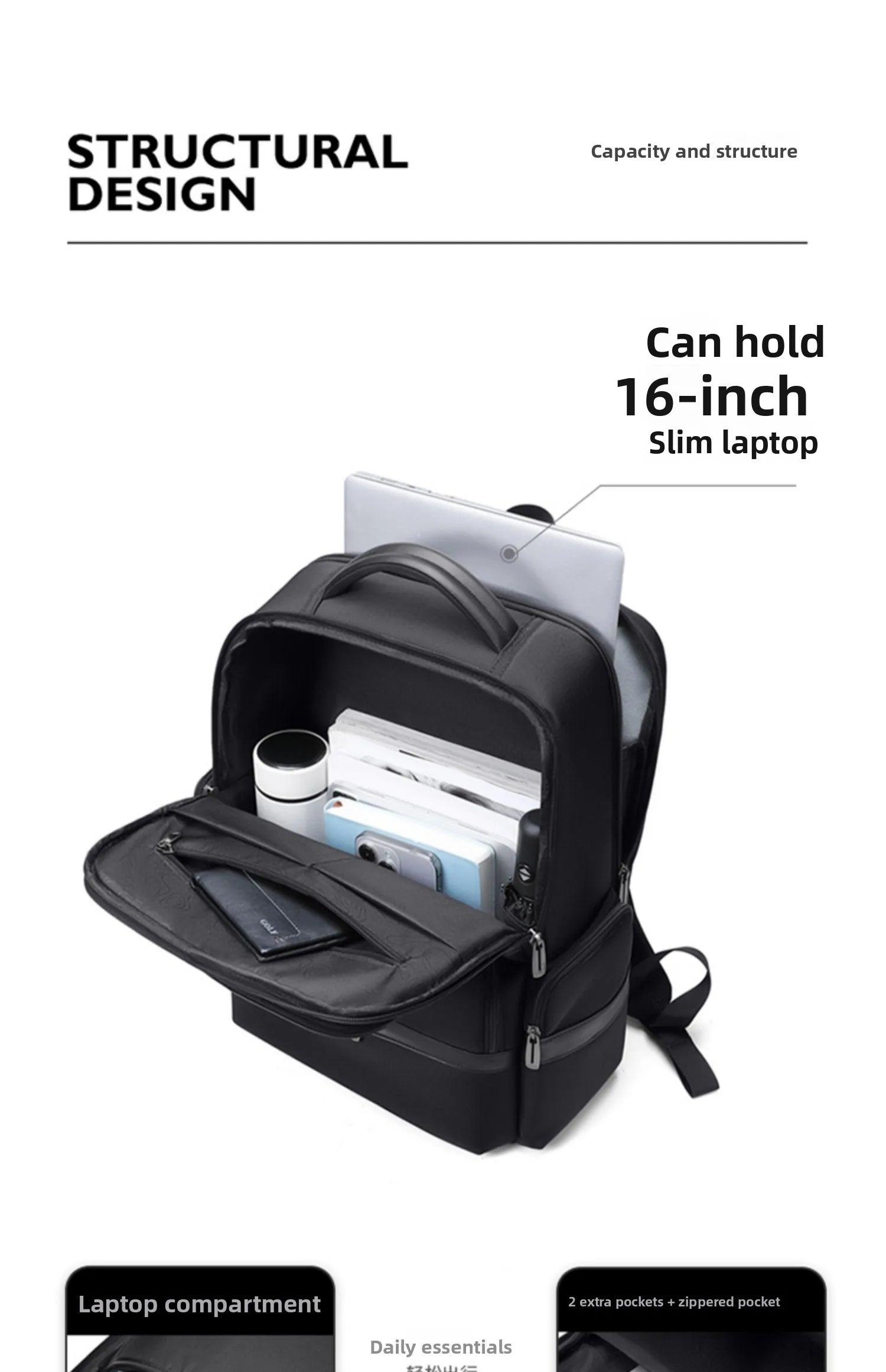 ORLAVIC™ Travel Backpack with Double Straps - ARLUVI
