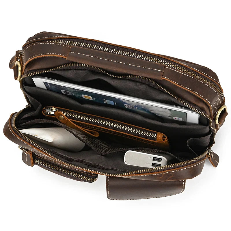 BRELVANN™ Genuine Leather Crossbody Bag - ARLUVI