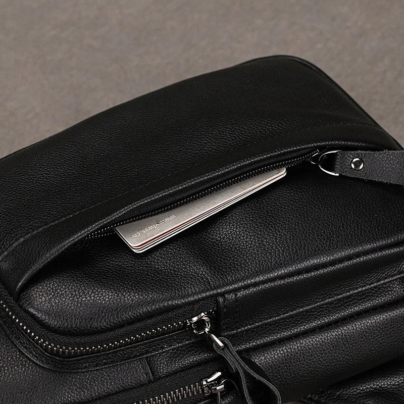 Thalon ™ Leather Crossbody Bag - ARLUVI