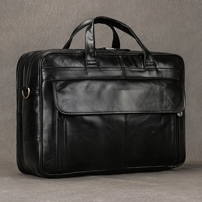 ORENVIS™ Genuine Leather Briefcase - ARLUVI