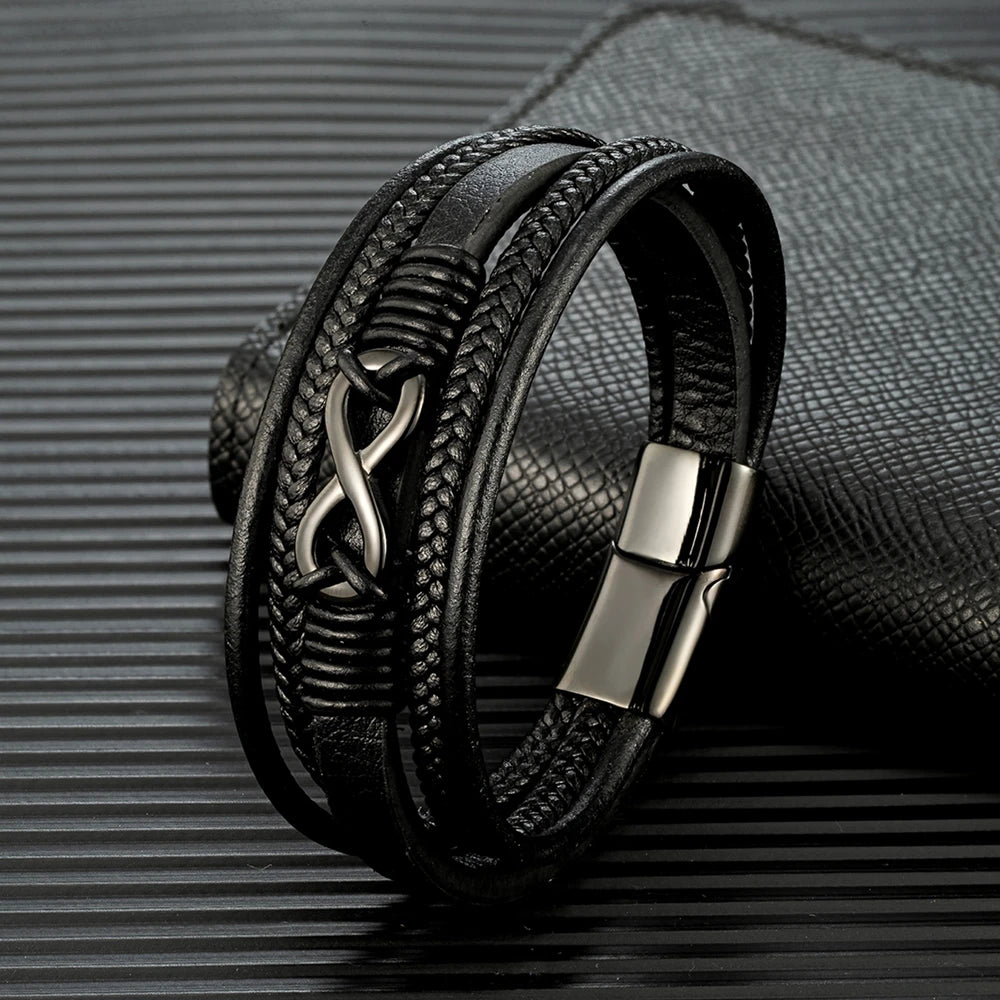 Classic Infinity Bracelet Woven Multilayer - ARLUVI