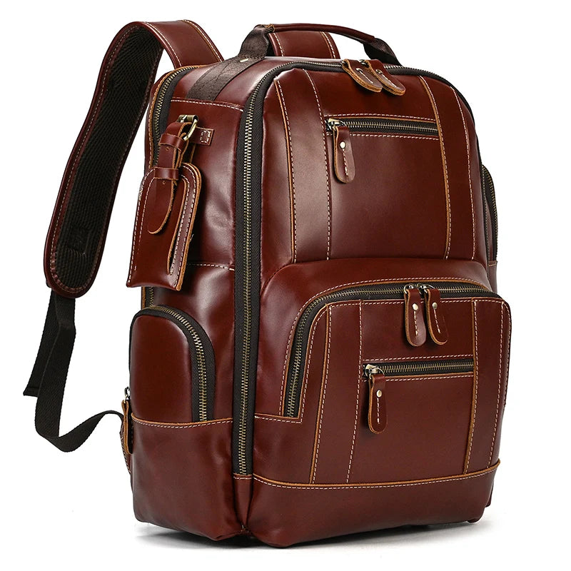 Kaelor™  Retro Leather Multi-Function Backpack - ARLUVI