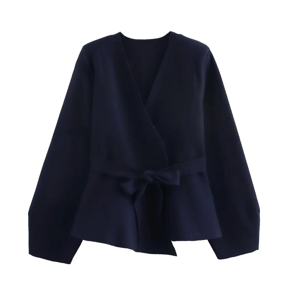 TALYSOR™ V-Neck Knit Cardigan