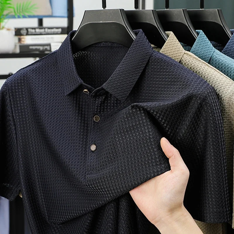 KENDRIX™ Ice Silk Polo Shirt - ARLUVI