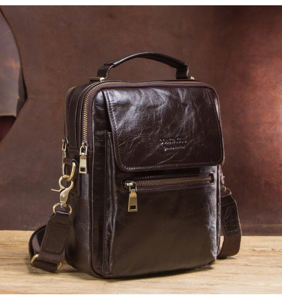 Lorne™ Leather Crossbody Bag - ARLUVI