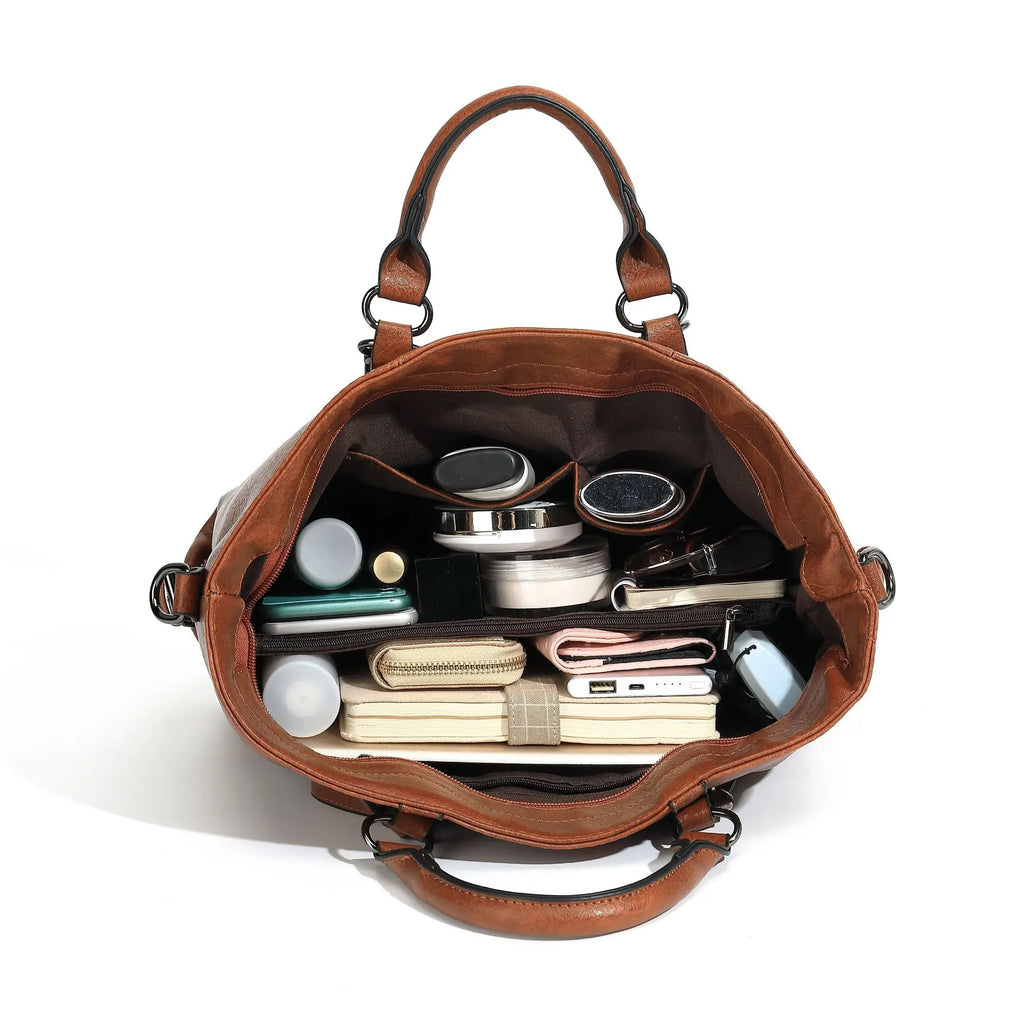 LYRAVIN™ Leather Tote