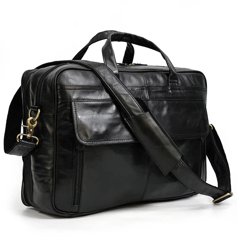 ORENVIS™ Genuine Leather Briefcase - ARLUVI
