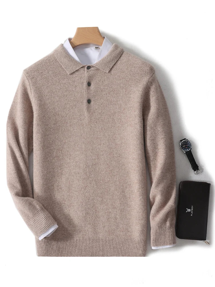 KORVYN™ Polo Sweater - ARLUVI