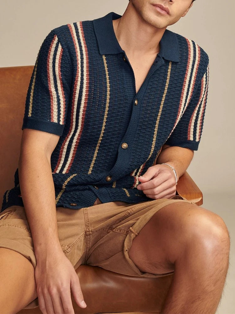 FERLONI™ Casual Striped Shirt - ARLUVI