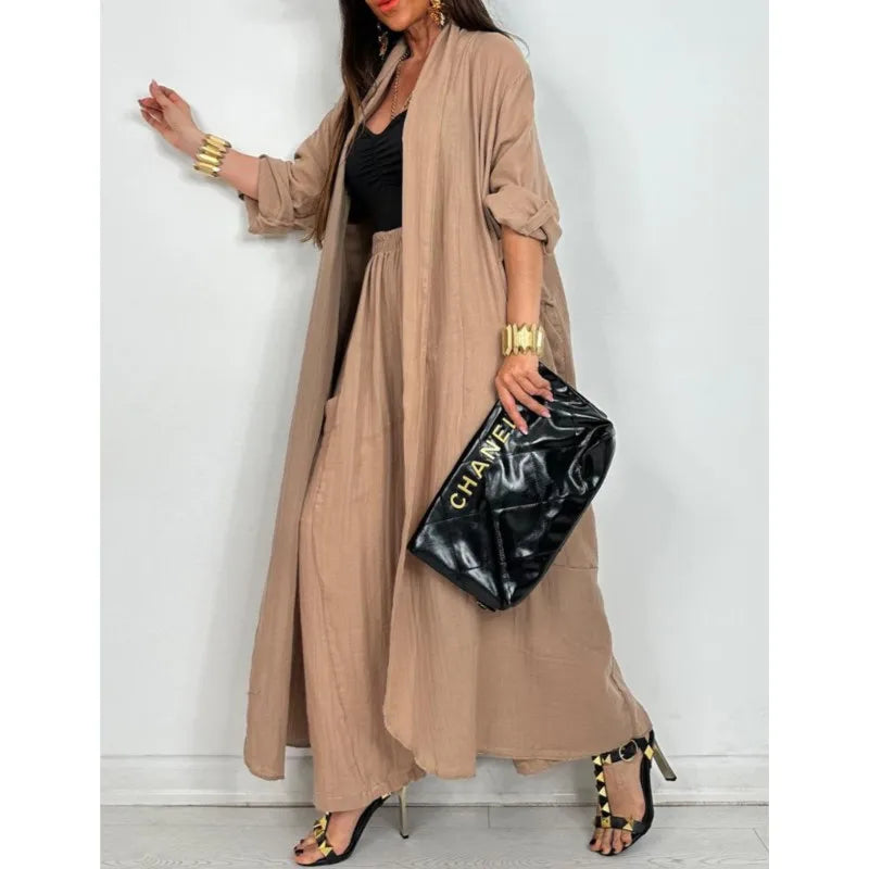 SYNOVEL™ Cardigan Pant Set - ARLUVI
