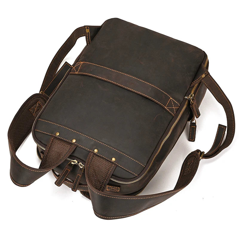 Cadenor™ Vintage Genuine Leather Backpack - ARLUVI