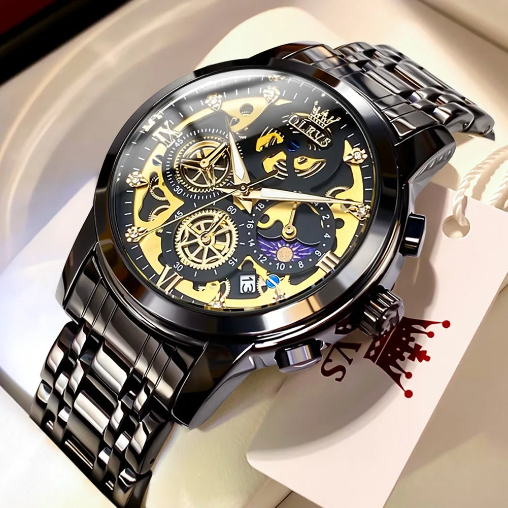 Aeternum Skeleton Quartz Watch - ARLUVI