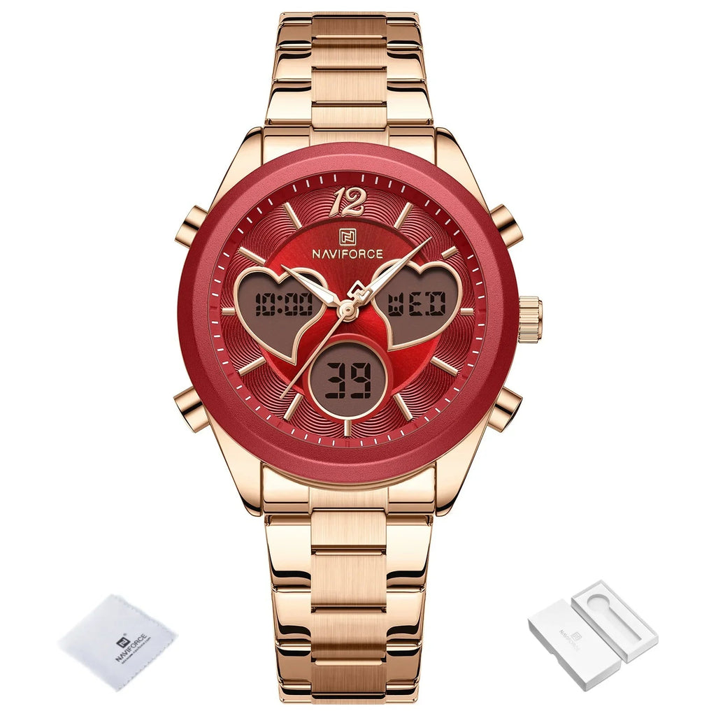 Naviforce LYNORIA™ Quartz/Digital Watch - ARLUVI
