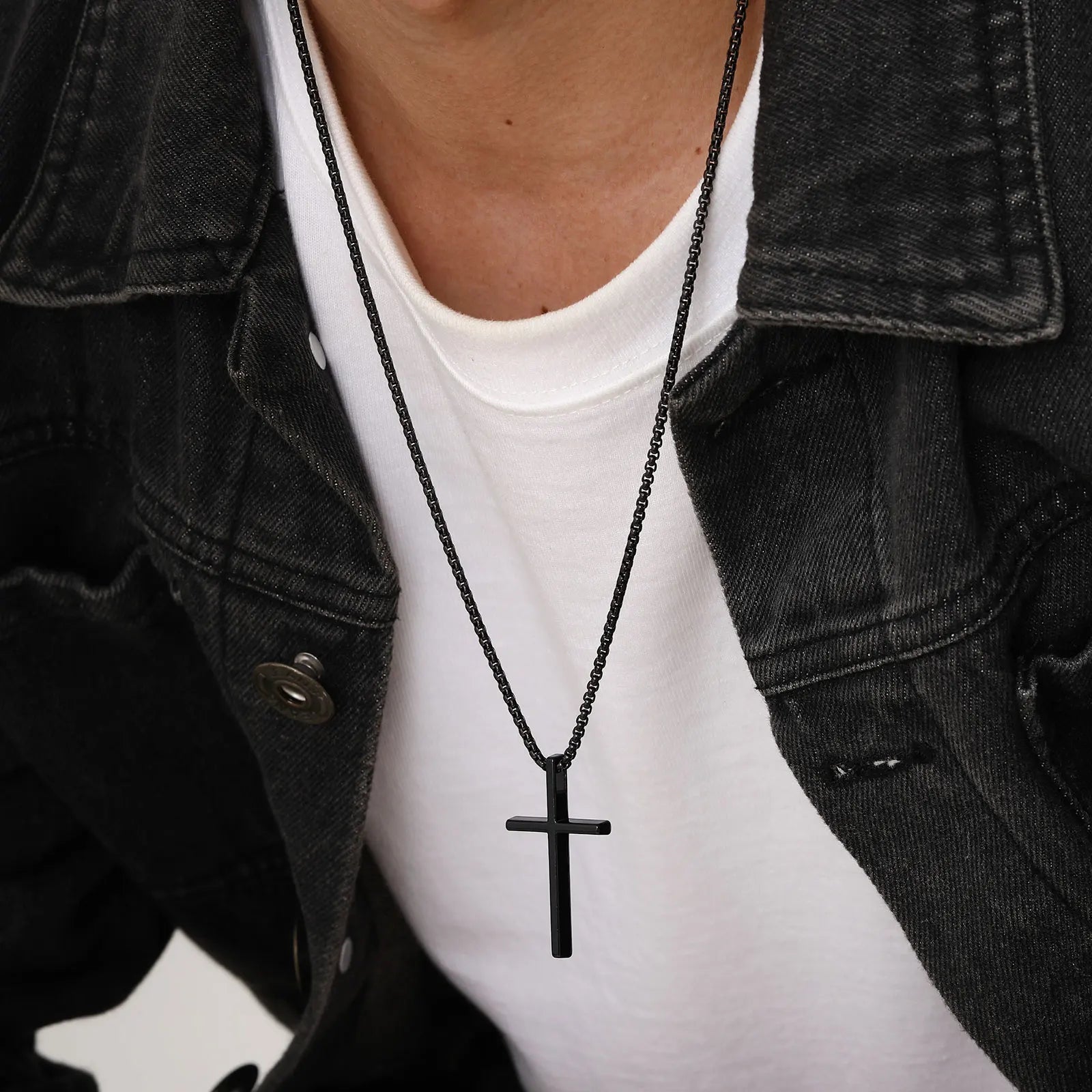 Unisex Cross Necklace - ARLUVI
