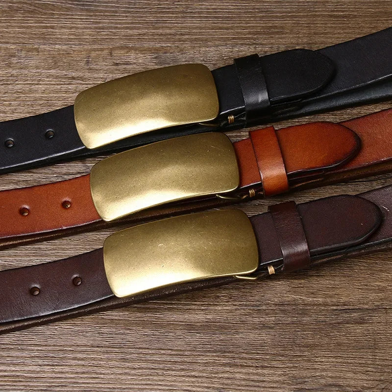 VALCROM™ Genuine Leather Belt - ARLUVI