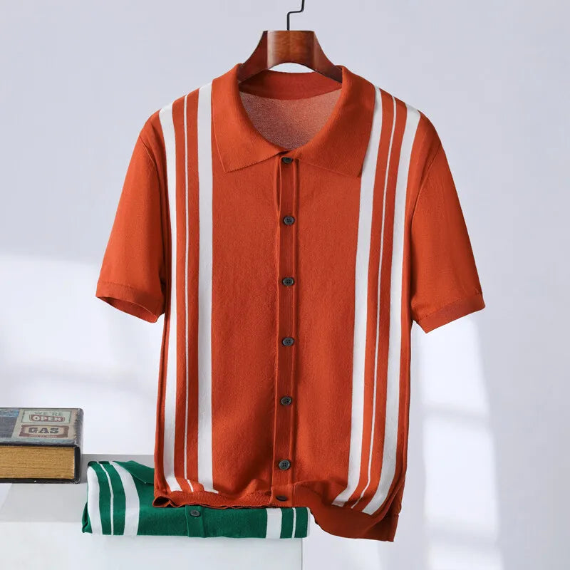 LORVEN™ Short Sleeve Polo Shirt - ARLUVI