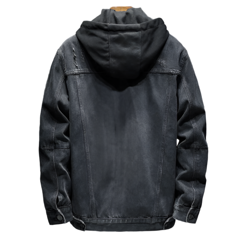Arluvi SYLVAR™ Hooded Denim Jacket - ARLUVI