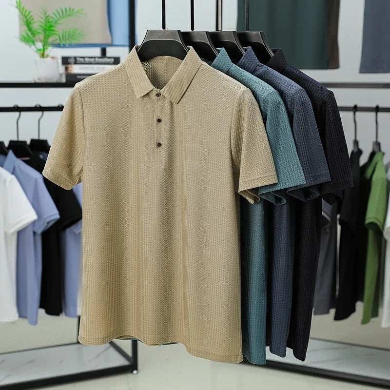 KENDRIX™ Ice Silk Polo Shirt - ARLUVI