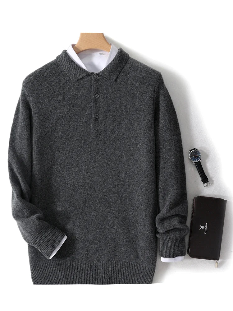 KORVYN™ Polo Sweater - ARLUVI