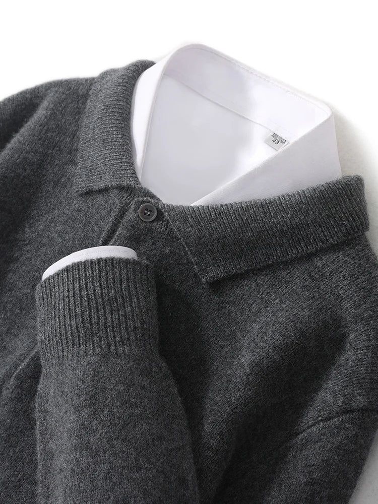 KORVYN™ Polo Sweater - ARLUVI
