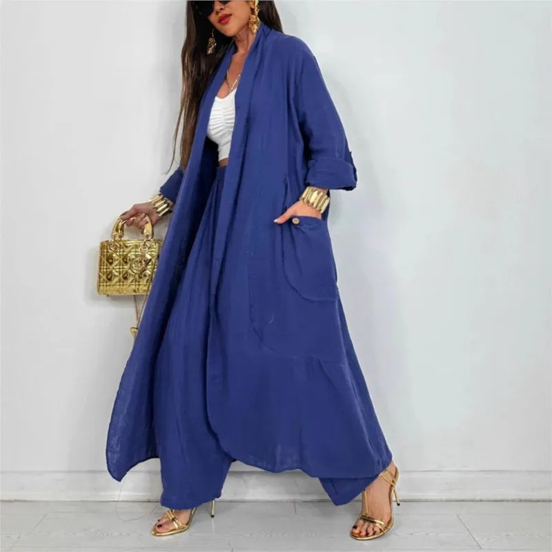 SYNOVEL™ Cardigan Pant Set - ARLUVI