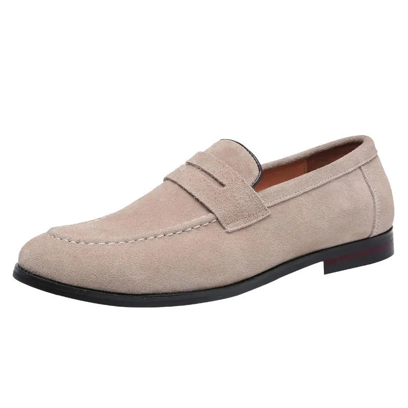 LENVOX™ Suede Leather Loafer Shoes - ARLUVI
