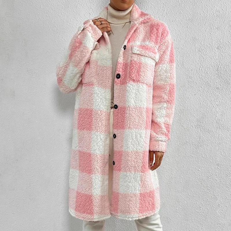 Sola Plaid Coat - ARLUVI