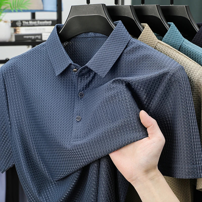 KENDRIX™ Ice Silk Polo Shirt - ARLUVI