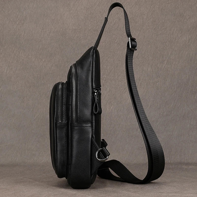 Thalon ™ Leather Crossbody Bag - ARLUVI