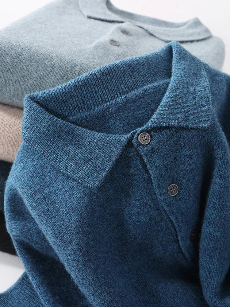 KORVYN™ Polo Sweater - ARLUVI