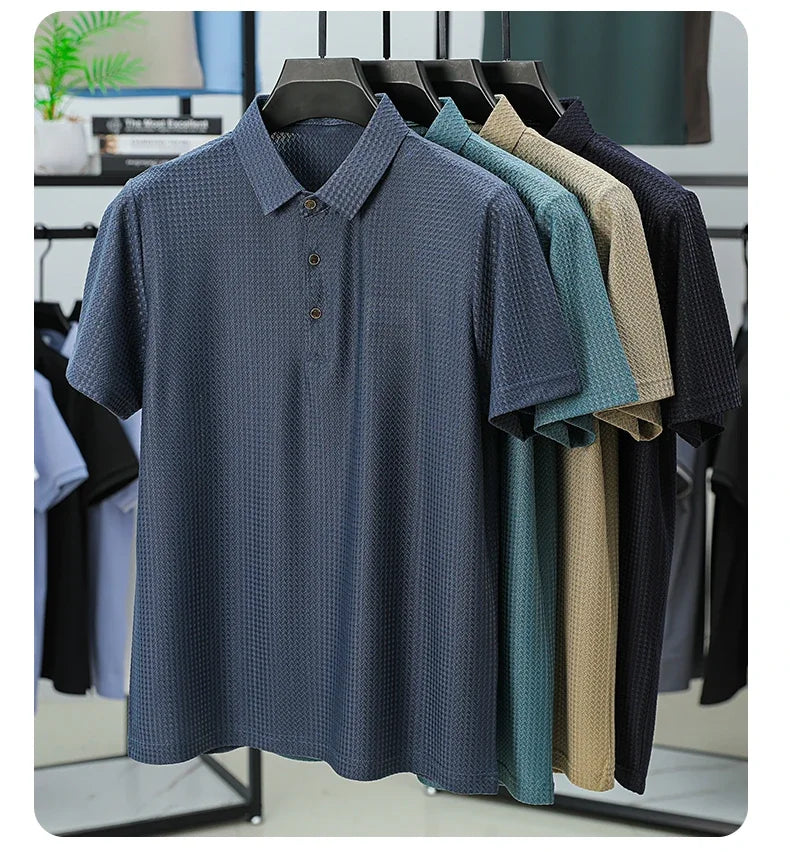 KENDRIX™ Ice Silk Polo Shirt - ARLUVI