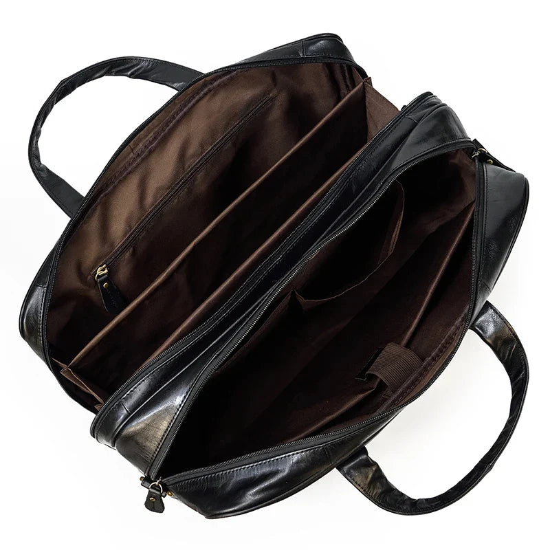 ORENVIS™ Genuine Leather Briefcase - ARLUVI
