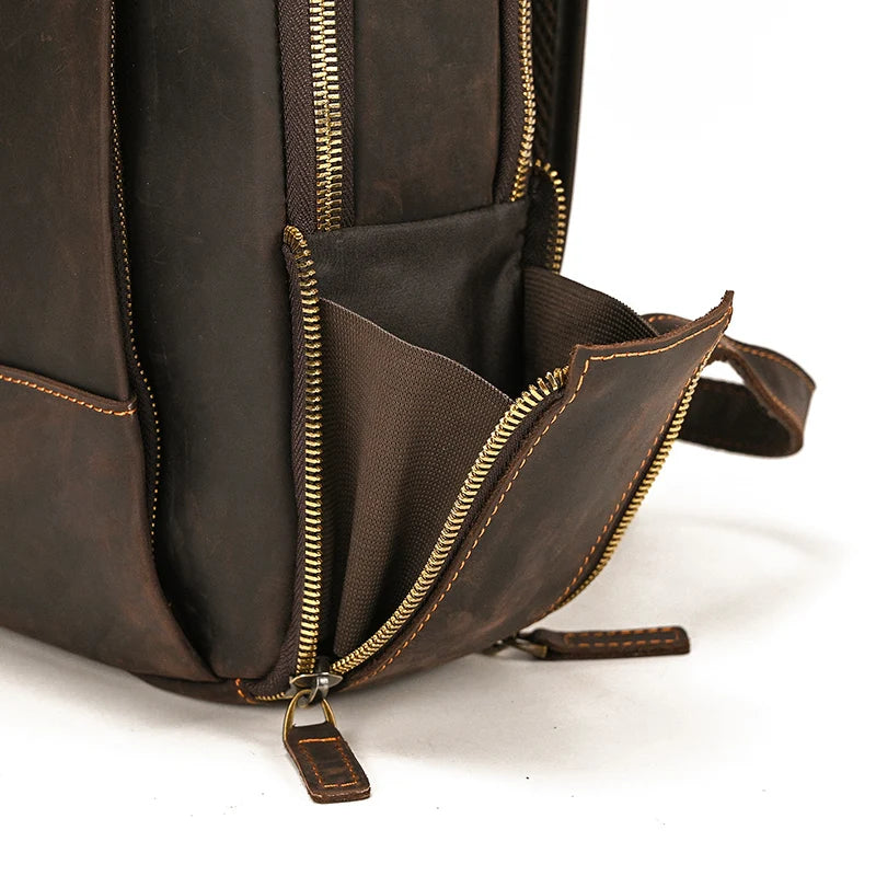 Cadenor™ Vintage Genuine Leather Backpack - ARLUVI