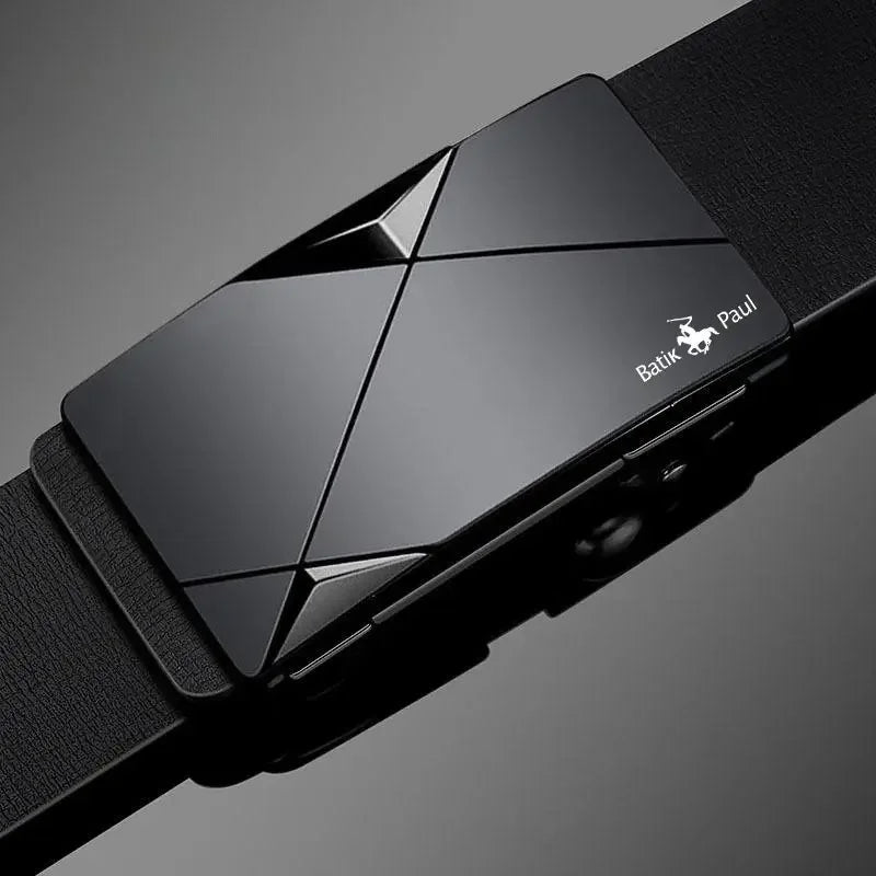 VALCROM™ Automatic Buckle Leather Belt - ARLUVI